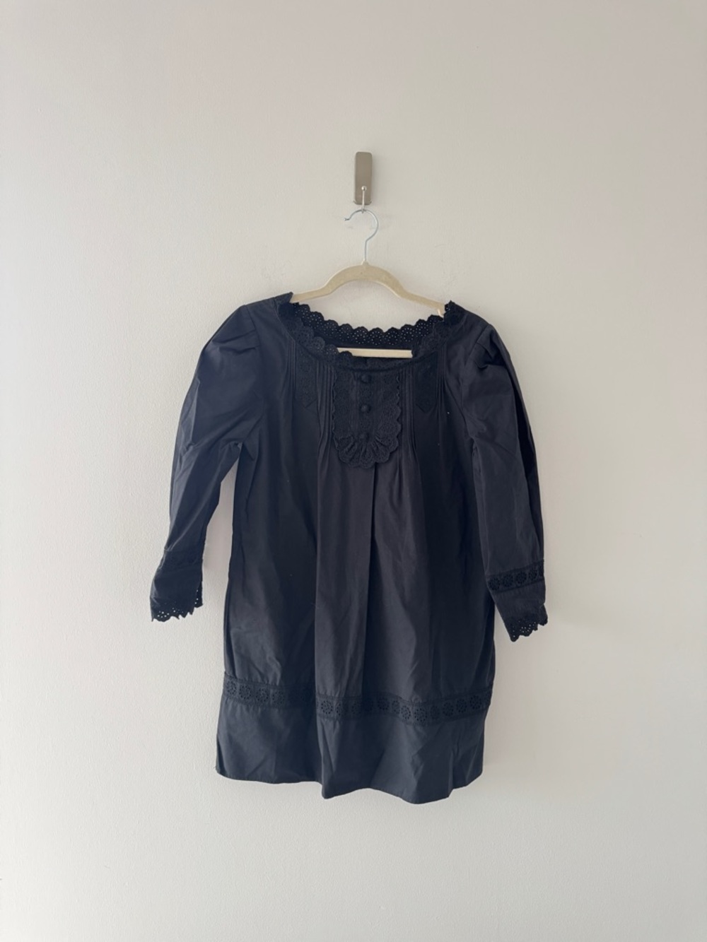SEE BY CHLOE Black Embroidered Tunic 6
